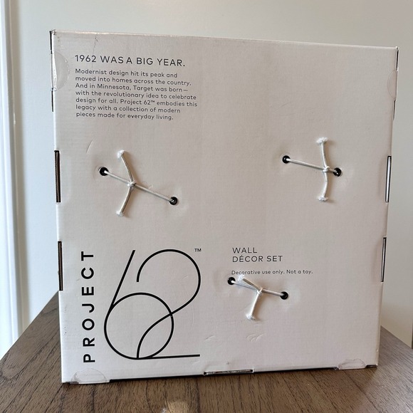 MCM Project 62 Bronze Starburst Wall Art Set 3pc Sea Urchin Modern Decor NEW - Picture 7 of 7